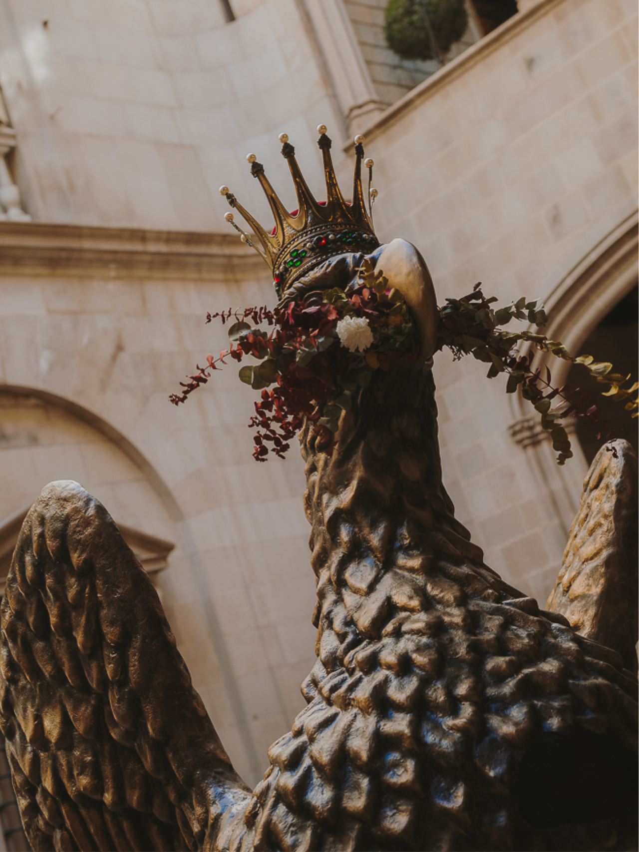 La Mercè amb castellers i gegants
